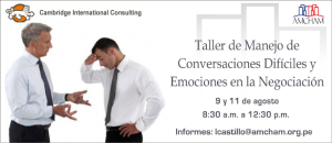 Taller Conversaciones Difíciles Amcham